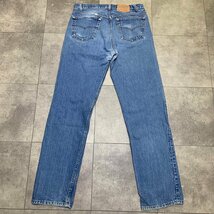 USA製 80年代 Levi's 501 ビンテージ デニム 34×34 刻印520 MADE IN USA 80s_画像2