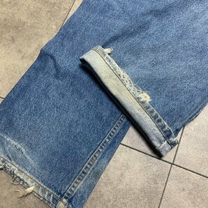 USA製 90年代 Levi's 517 ビンテージ デニム 36×36 刻印575 MADE IN USA 90sの画像9