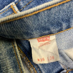 USA製 90年代 Levi's 517 ビンテージ デニム 36×36 刻印575 MADE IN USA 90sの画像5