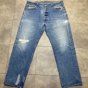 USA製 90年代 Levi's 501 ビンテージ デニム 38×32 刻印524 MADE IN USA 90s