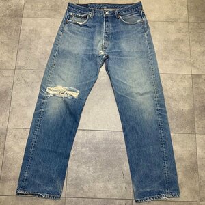 USA製 90年代 Levi's 501 ビンテージ デニム 34×30 刻印524 MADE IN USA 90s