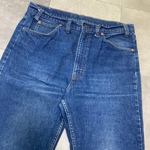 USA製 80年代 Levi's 517 ビンテージ デニム 36×34 刻印864 MADE IN USA 80sの画像9