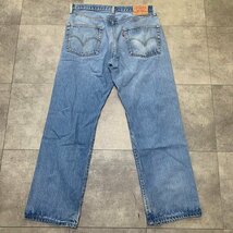 USA製 00年代 Levi's 501 ビンテージ デニム 36×33 刻印554 MADE IN USA 00s_画像2