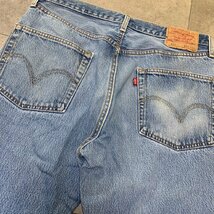 USA製 00年代 Levi's 501 ビンテージ デニム 36×33 刻印554 MADE IN USA 00s_画像4