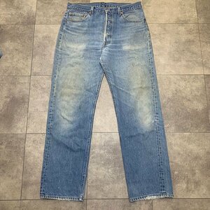 USA製 90年代 Levi's 501 ビンテージ デニム 36×34 刻印555 MADE IN USA 90s バレンシア工場