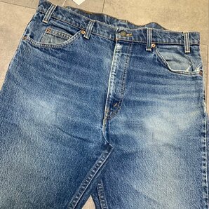 USA製 90年代 Levi's 517 ビンテージ デニム 36×29 刻印522 MADE IN USA 90sの画像9