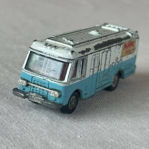 トミカ　絶版 ミニカー いすゞ NHK TV-BUS NO75 S=1/122 旧ホイール　日本製　made in japan 昭和レトロ　黒箱トミカ　レア