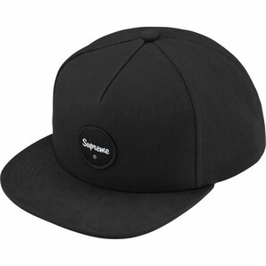 2024完売 Supreme Twill Patch 5-Panel シュプリーム キャップ 24SS BLACK ブラック boxlogo ボックスロゴ