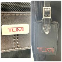 A4●TUMI トゥミ リュック 222397HK2 Alpha Bravo Kinser Flapアルファ ブラボー キンザー フラップ バックパック メンズ ビジネス PC 1円_画像9