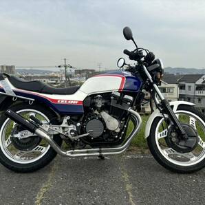 ☆1円スタート☆ホンダCBX550F 1型青白カラー人気のプロタッチ安心の予備検査付き大阪より 昭和当時物 旧車 の画像2