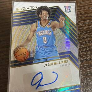 ★Jalen Williams RC Auto★サインカード★22-23 panini revolution no.RA-JLWの画像1