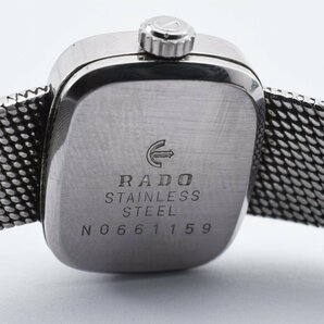 ラドー シルキー スクエア 手巻き レディース 腕時計 RADOの画像3