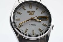 稼働品 セイコー ファイブ デイデイト 自動巻き 7009-6001 メンズ 腕時計 SEIKO_画像1