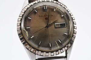 稼働品 セイコー ファイブ スポーツマティック デイデイト 6619-9000 自動巻き メンズ 腕時計 SEIKO