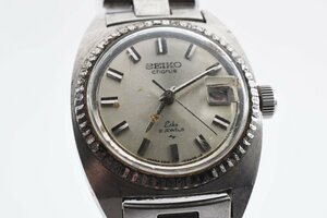 稼働品 セイコー コーラス デイト ラウンド 手巻き 2518-0130 レディース 腕時計 SEIKO