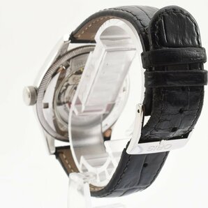 オリス ビッククラウン ポインターデイト 裏スケ ラウンド 7696-40 自動巻き メンズ 腕時計 ORISの画像4
