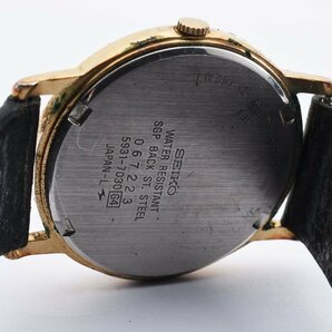 セイコー 5931-7030 クォーツ ラウンド レディース 腕時計 SEIKOの画像3