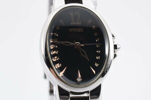 セイコー ワイアード ラウンド クオーツ 1M01-0MC0 レディース 腕時計 SEIKO WIRED