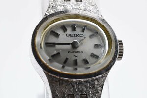 稼働品 セイコー オーバル 11-7370 手巻き レディース 腕時計 SEIKO