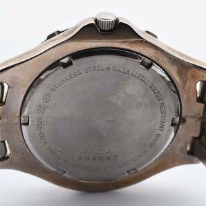 セイコー アルバ ALBA 9N4047 クォーツ ラウンド メンズ 腕時計 SEIKOの画像3