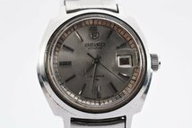 セイコー chorus 21JEWELS 2118-0260 ラウンド シルバー レディース デイト 手巻き 腕時計 SEIKO_画像1