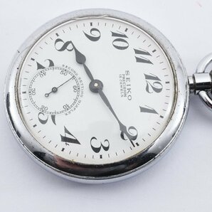 稼働品 セイコー 国鉄 プレシジョン 懐中時計 手巻き メンズ 腕時計 SEIKOの画像3