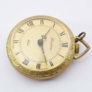 ルツェルン ラウンド ゴールド 懐中時計 手巻き 腕時計 Lucerneの画像2