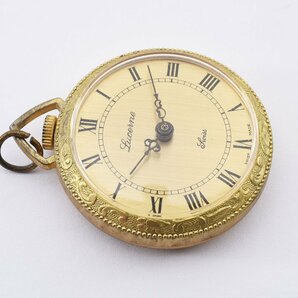 ルツェルン ラウンド ゴールド 懐中時計 手巻き 腕時計 Lucerneの画像3