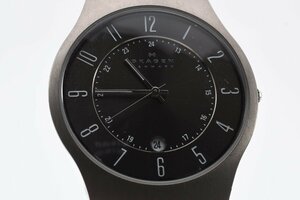 スカーゲン ラウンド デイト 233XLTTM クォーツ メンズ 腕時計 SKAGEN