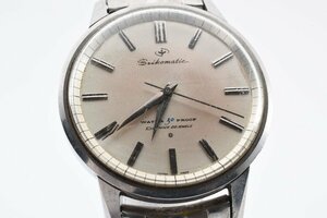 稼働品 セイコー セイコーマティック ラウンド J13044 自動巻き メンズ 腕時計 SEIKO