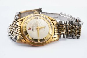 ラドー ワールドトラベル デイト ゴールド 手巻き メンズ 腕時計 RADO