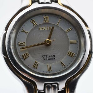 稼働品 シチズン エクシード ラウンド A980-T00192 エコドライブ メンズ 腕時計 CITIZENの画像1