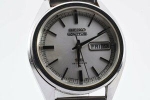 稼働品 セイコー ファイブ アクタス SS デイデイト 6106-7510 自動巻き メンズ 腕時計 SEIKO