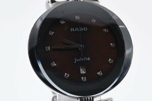 ラドー ジュビリー 石付き ラウンド 152.3716.4 クオーツ メンズ 腕時計 RADO