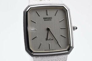 セイコー ドルチェ スクエア 60220-4060 クオーツ メンズ 腕時計 SEIKO