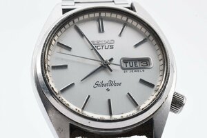 稼働品 セイコー アクタス シルバーウェイブ デイデイト 6306-8000 自動巻き メンズ 腕時計 SEIKO