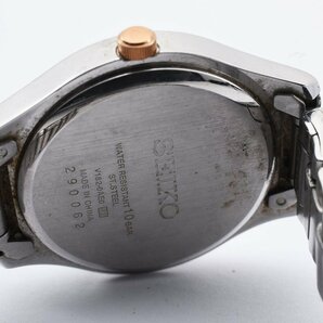 稼働品 セイコー デイト ラウンド Y182-0AE0 クオーツ レディース 腕時計 SEIKOの画像5