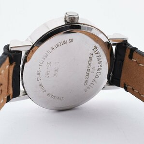 ティファニー ラウンド シルバー クォーツ レディース 腕時計 Tiffany&Co.の画像5