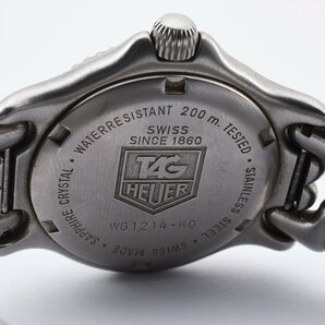 タグホイヤー プロフェッショナル デイト WG1214-K0 クォーツ ボーイズ 腕時計 TAGheuerの画像5