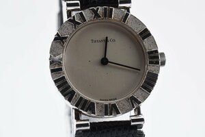 ティファニー アトラス L 0640 ラウンド シルバー クォーツ レディース 腕時計 Tiffany&Co.