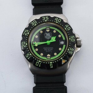 タグホイヤー プロフェッショナル200M ラウンド デイト WA1415 クォーツ レディース 腕時計 TAGHEUERの画像1