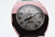 ラドー エレクトロソニック デイト カットガラス クオーツ メンズ 腕時計 RADO_画像1
