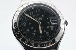 スウォッチ デイト ラウンド クオーツ メンズ 腕時計 SWATCH