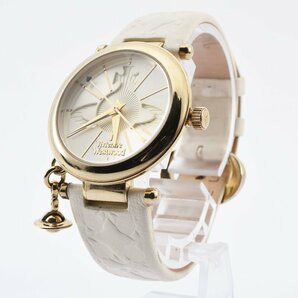 ヴィヴィアン ウエストウッド オーブ チャーム付き クォーツ レディース 腕時計 Vivienne Westwoodの画像2