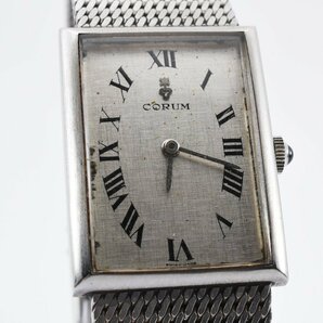 稼働品 コルム スクエア 手巻き メンズ 腕時計 CORUMの画像1