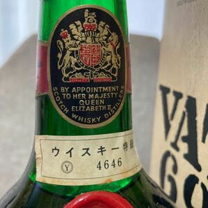 古酒 VAT69 ヴァット69 バット69 蝋印 従価税表記 特級 封印紙 760ml 43度 協和発酵扱い スコッチウイスキー 箱付の画像4