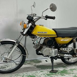 ハスラー50 売り切り！１円スタート！☆始動動画有☆TS50！1973年！ノーマル！スポーク、シート張替！2スト！旧車！全国配送！福岡佐賀の画像6