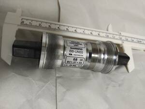 中古 シマノ shimano BB-UN55 D-NL 軸長:122 68 ボトムブラケット スクエアテーパー