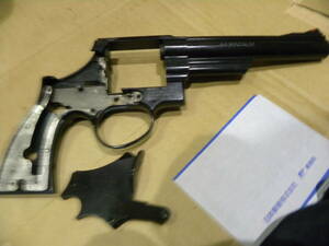  Kokusai S&W NEW M29 6 -inch ABS frame & side plate & inner chassis used not yet departure fire?