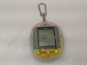 【中古品】レトロ バンダイ ナムコ 携帯ゲーム機 PAC-JUNIOR パック ジュニア スケルトン キーチェーン付 通電確認済み